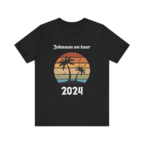 Custom Family Tour Unisex Short Sleeve Tee